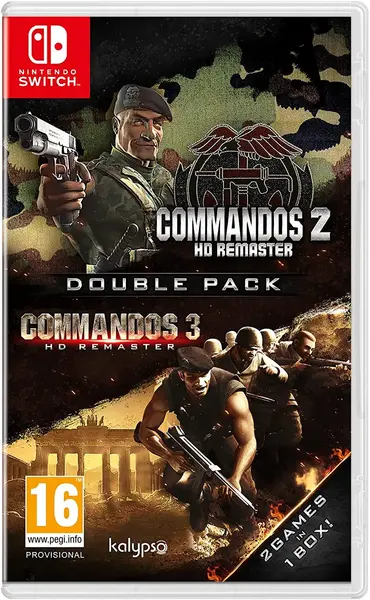 Commandos 2 And 3 HD Remaster Double Pack Nintendo Switch Game