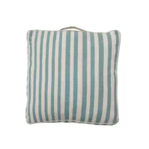 Simply Green Recycled Boardwalk Floor Cushion Blue