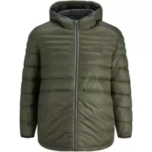 Jack and Jones Puffer Jacket Plus Size - Green