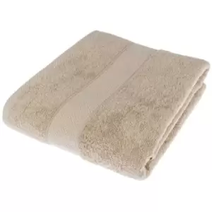 HOMESCAPES Turkish Cotton Stone Jumbo Towel - Stone