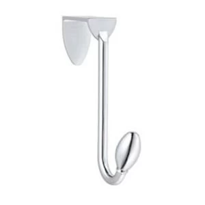 Tulip Chrome effect Zinc alloy Hook