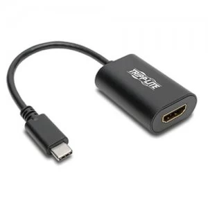 Tripp Lite USB C to HDMI 4K 60Hz Adapter HDCP 2.2 Black