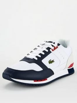 Lacoste Partner Trainers - White, Size 9, Men