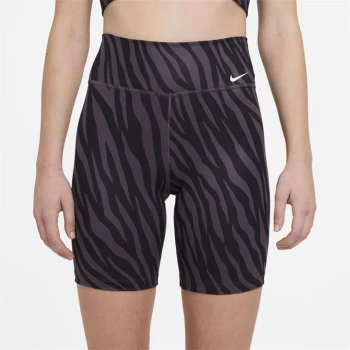 Nike One 7 AOP Icon Shorts Ladies - Purple