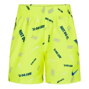 Nike 4 Volley Shorts Boys - Yellow