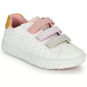 Geox SILENEX GIRL Girls Childrens Shoes Trainers in White - Sizes 12 kid,13 kid,1 kid,1.5 kid,2.5