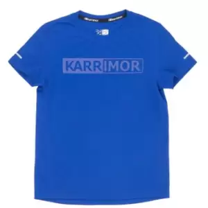 Karrimor Short Sleeve Run T Shirt Junior Boys - Blue