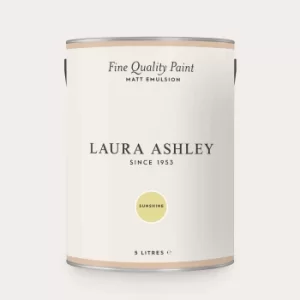 Laura Ashley Matt Emulsion Paint Sunshine 5L