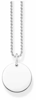 Thomas Sabo KE2133-001-21-L50 Sterling Silver Plain Disc Jewellery