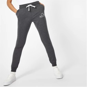 Jack Wills Hunston Graphic Joggers - Charcoal Marl