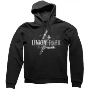 Linkin Park - Smoke Logo Unisex X-Large Pullover Hoodie - Black