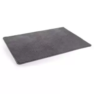 Non-Slip Doormat Grey M&W - Grey