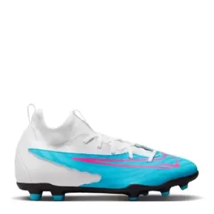 Nike Phantom Club GX Junior Firm Ground Football Boots - Blue