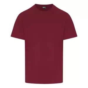 PRO RTX Mens Pro T-Shirt (XL) (Burgundy)