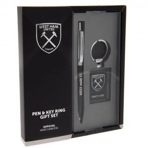 West Ham United FC Pen & Keyring Set