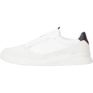 TOMMY HILFIGER Elevated Cupsole Leather Mix - White