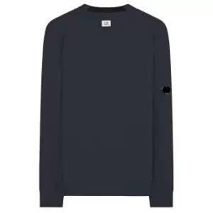 CP COMPANY Heavyweight Lens Sweatshirt - Blue