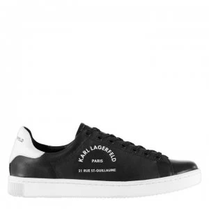 Karl Lagerfeld Kourt Maison Trainers - Black Lthr