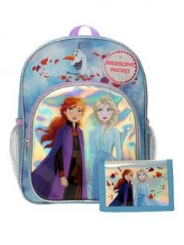 Disney Frozen Backpack And Wallet Set