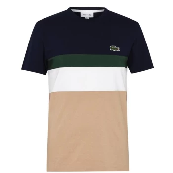 Lacoste Blocked T Shirt - Multi