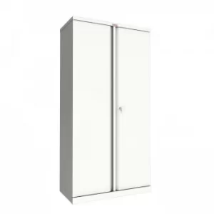 Phoenix SC1891WK White Steel Storage Cupboard 1830mm with Key Lock