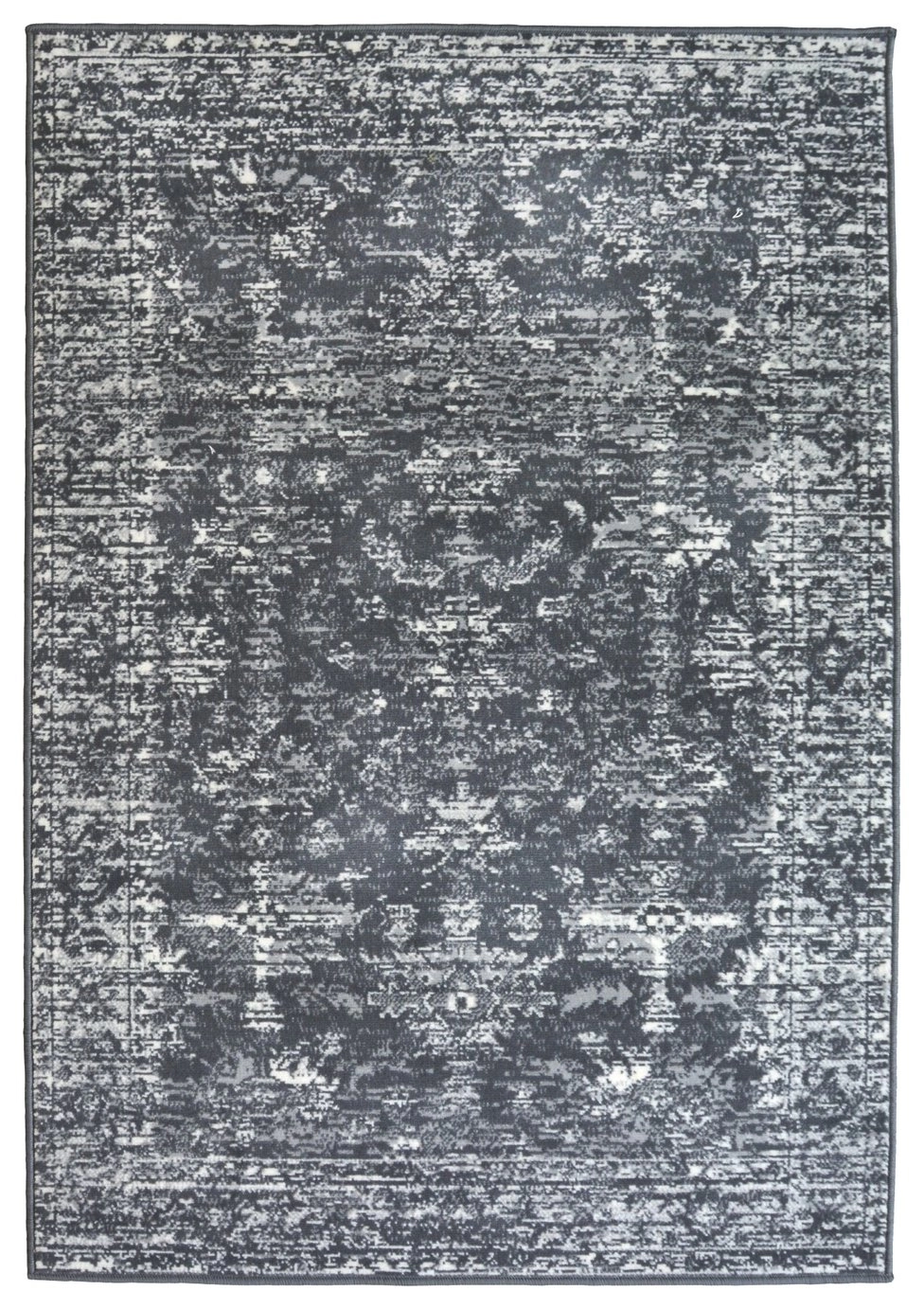 Traditional Style Rug Charcoal 120 x 170cm 100% POLYPROPYLENE PILE