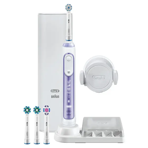 Oral B Genius 9000 Sensi Ultrathin Rechargeable Purple Orchid Electric Toothbrush