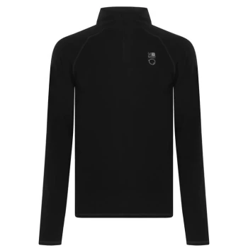 Karrimor Karrimor X OM sustainable Bamboo and Organic Cotton Active Half Zip Top - Black