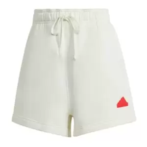 adidas Play Shorts Womens - Cream