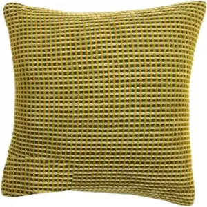 Furn Rowan Cushion Cover (One Size) (Ochre Yellow)