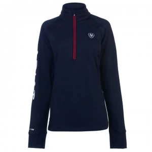 Ariat Tek Team Quarter Zip Top Ladies - Navy