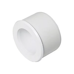 FloPlast WS38W Solvent Weld Waste Reducer - White 40mm x 32mm