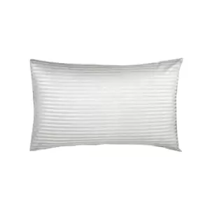 Belledorm 540 Thread Count Satin Stripe Housewife Pillowcases (Pair) (One Size) (Ivory)