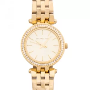 Mini Darci Champagne Dial Gold-tone Ladies Watch