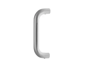 Eclipse 34635 SSS 150x19mm D Shaped Pull Handle Fire Rated Satin Stainless Steel