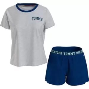 Tommy Bodywear Short Sleeve Pyjama Set - Grey