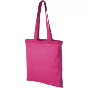 Bullet Carolina Cotton Tote (38 x 42 cm) (Magenta)