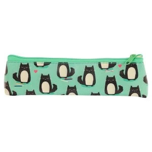 Cat Design Novelty Pencil Case