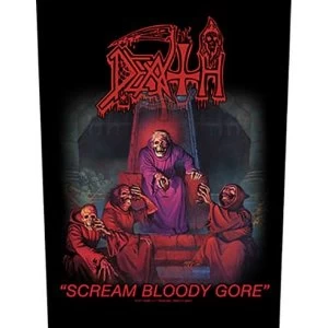Death - Scream Bloody Gore Back Patch