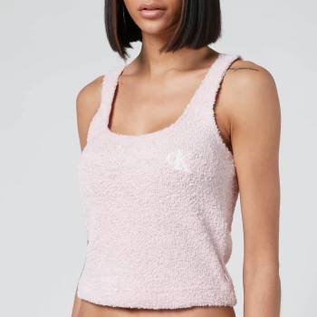 Calvin Klein Womens Tank Top - Barely Pink - M