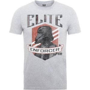 Star Wars - Rogue One Elite Enforcer Kids 12 - 13 Years T-Shirt - Grey