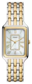 Fossil ES5305 Raquel (26mm) Mother-of-Pearl Dial / Two-Tone Watch