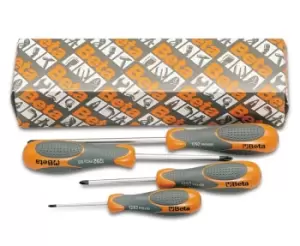 Beta Tools 1292/S4 4pc Beta MAX Phillips Screwdriver Set PH0-PH3 012920304