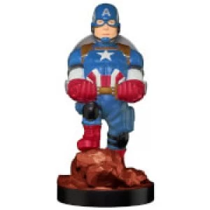 Marvel Gameverse Collectable Captain America 8" Cable Guy Controller and Smartphone Stand