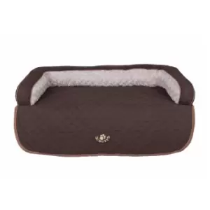 Scruffs Wilton Large Sofa Pet Bed - Brown