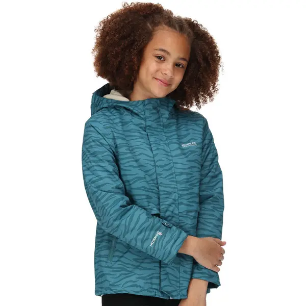 Regatta Girls Bambee Waterproof Insulated Coat 7-8 Years - Chest 63-67cm (Height 122-128cm)