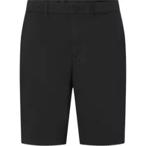 Calvin Klein Satin-Stretch Slim Short - Black