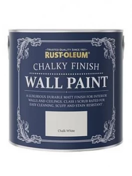 Rust-Oleum Chalky Wall Paint Chalk White 2.5L