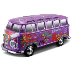 1:24 VW Volkswagen Van Samba Diecast Model