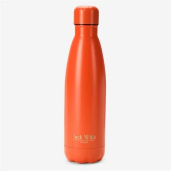 Jack Wills Eco Metal Flask Water Bottle - Coral